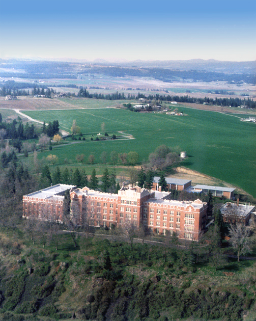 Mount St. Michael from the air